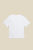 Футболка однотонна для хлопчика LAWA BBC02307 146 см Білий shop (2000991002012)  Фото №1