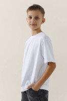 Футболка однотонна для хлопчика LAWA BBC02307 140 см Білий shop (2000991001992)  Фото №1