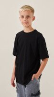 Футболка однотонна для хлопчика LAWA BBC02307 146 см Чорний shop (2000999186127)  Фото №1