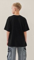 Футболка однотонна для хлопчика LAWA BBC02307 146 см Чорний shop (2000999186127)  Фото №3