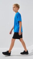 Футболка однотонна для хлопчика LAWA BBC02307 134 см Синій shop (2000999218378)  Фото №2
