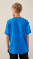Футболка однотонна для хлопчика LAWA BBC02307 146 см Синій shop (2000999218392)  Фото №3