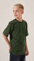 Футболка однотонна для хлопчика LAWA BBC02307 146 см Хакі shop (2000999200380)  Фото №1