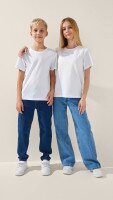 Футболка однотонна дитяча LAWA KBC02303 134 см Білий shop (2000990832962)