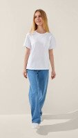 Футболка однотонна дитяча LAWA KBC02303 134 см Білий shop (2000990832962)  Фото №4