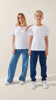 Футболка однотонна дитяча LAWA KBC02303 134 см Білий shop (2000990832962)  Фото №1