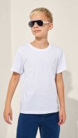 Футболка однотонна дитяча LAWA KBC02303 134 см Білий shop (2000990832962)  Фото №8