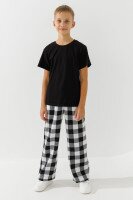 Футболка однотонна унісекс LAWA KBC02303 134 см Чорний shop (2000990835659)  Фото №2