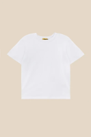 Футболка однотонна дитяча LAWA KBC02303 134 см Білий shop (2000990832962)