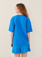 Футболка однотонна жіноча LAWA WBC0002301 2XL Синій shop (2000999614323)  Фото №2