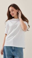 Футболка однотонна жіноча LAWA WBC02301 S Молочний shop (2000999182396)  Фото №0