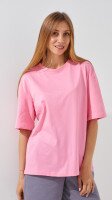 Футболка однотонна жіноча LAWA WBC02301 XS Рожевий shop (2000990437068)