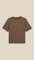 Футболка однотонна жіноча LAWA WBC02301 S Шоколад shop (2000999207204)