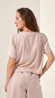 Футболка однотонна жіноча LAWA WBC02311 XS Бежевий shop (2000999204883)  Фото №2