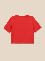 Футболка однотонна жіноча LAWA WBC02533 XS Червоний shop (2000999638060)  Фото №1