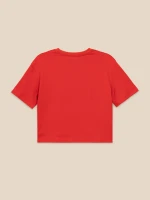 Футболка однотонна жіноча LAWA WBC02533 XL Червоний shop (2000999638107)  Фото №1