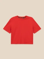 Футболка однотонна жіноча LAWA WBC02533 XL Червоний shop (2000999638107)