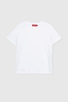Футболка однотонна жіноча LAWA CTM WBC02303 M Білий shop (2000989915546)  Фото №4