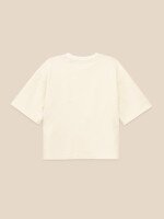 Футболка оверсайз однотонна жіноча LAWA WBC02538 2XL Молочний shop (2000999638565)  Фото №1
