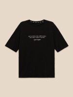 Футболка оверсайз з принтом чоловіча LAWA P-MB02379 XL Чорний shop (2000999667633)