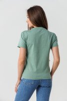 Футболка патріотична жіноча LAWA E-WB02318 XS Зелений shop (2000990504487)  Фото №3