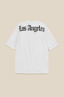 Футболка з принтом Los Angeles чоловіча LAWA P-MB02303 L Білий shop (2000990540607)  Фото №1