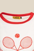Футболка з принтом Tennis жіноча LAWA P-WB02365 XS Молочний shop (2000990659804)  Фото №5