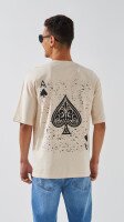 Футболка з принтом чоловіча LAWA P-MB02335 3XL Бежевий shop (2000999214332)  Фото №3