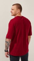 Футболка з принтом чоловіча LAWA P-MB02337 2XL Бордовий shop (2000999183041)  Фото №3