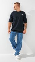 Футболка з принтом чоловіча LAWA P-MB02338 S Темно-синій shop (2000999219672)  Фото №0