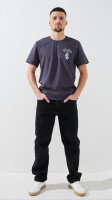 Футболка з принтом чоловіча LAWA P-MB02343 S Темно-сірий shop (2888000007780)  Фото №0