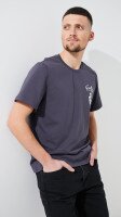 Футболка з принтом чоловіча LAWA P-MB02343 S Темно-сірий shop (2888000007780)  Фото №1