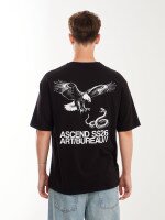 Футболка з принтом чоловіча LAWA P-MB02358 M Чорний shop (2000999590924)  Фото №1