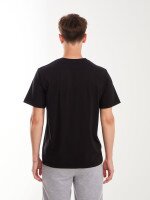 Футболка з принтом чоловіча LAWA P-MB02361 L  Чорний shop (2000999596285)  Фото №1