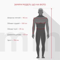 Футболка з принтом чоловіча LAWA P-MB02361 S  Чорний shop (2000999596261)  Фото №1