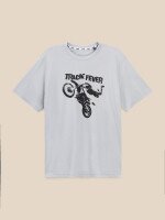 Футболка з принтом чоловіча LAWA P-MB02383 3XL  Світло-сірий shop (2000999615863)