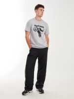 Футболка з принтом чоловіча LAWA P-MB02383 S  Світло-сірий shop (2000999615818)  Фото №1