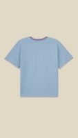 Футболка з принтом для дiвчинки LAWA P-GB02321 158 см Блакитний shop (2000999215131)  Фото №1