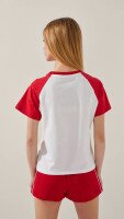 Футболка з принтом для дiвчинки LAWA P-GB02324 158 см Молочний shop (2000999230295)  Фото №3