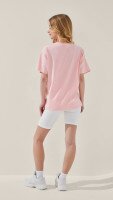 Футболка з принтом для дiвчинки LAWA P-GB02328 140 см Рожевий shop (2000999213663)  Фото №3