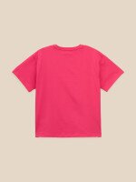 Футболка з принтом для дiвчинки LAWA P-GB02350 146 см Малиновий shop (2000999613296)  Фото №1