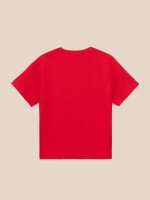 Футболка з принтом для дiвчинки LAWA P-GB02351 140 см Червоний shop (2000999615429)  Фото №1