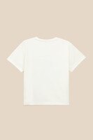 Футболка з принтом для дiвчинки LAWA P-GB02353 140 см Молочний shop (2000999633355)  Фото №1