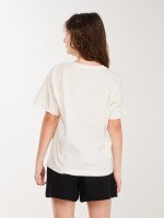 Футболка з принтом для дiвчинки LAWA P-GB02353 134 см Молочний shop (2000999633348)  Фото №2