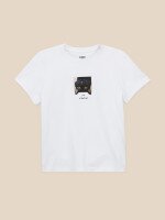 Футболка з принтом для хлопчика LAWA P-BB02347 140 см Білий shop (2000999629730)
