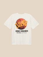Футболка з принтом для хлопчика LAWA P-BB02349 140 см Молочний shop (2000999633096)  Фото №1