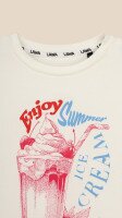 Футболка з принтом Enjoy Summer жіноча  LAWA P-WB02401 L Молочний shop (2000999215360)  Фото №0