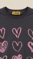 Футболка з принтом HURTS для дiвчинки LAWA P-GB02320 146 см Графітовий shop (2000999176456)  Фото №0