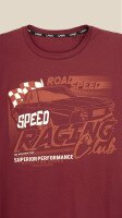 Футболка з принтом Road Speed чоловіча LAWA P-MB02340 L Бордовий shop (2000999182532)  Фото №0