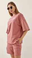 Футболка з принтом жіноча LAWA P-WB02390 XL Пудровий shop (2000999196188)  Фото №1